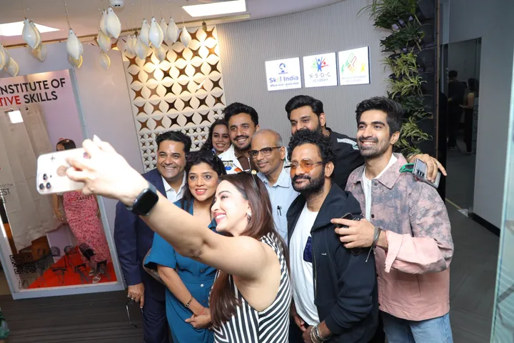 Resul Pookutty at Indian Institute of Creative Skills Delhi Creators Summit