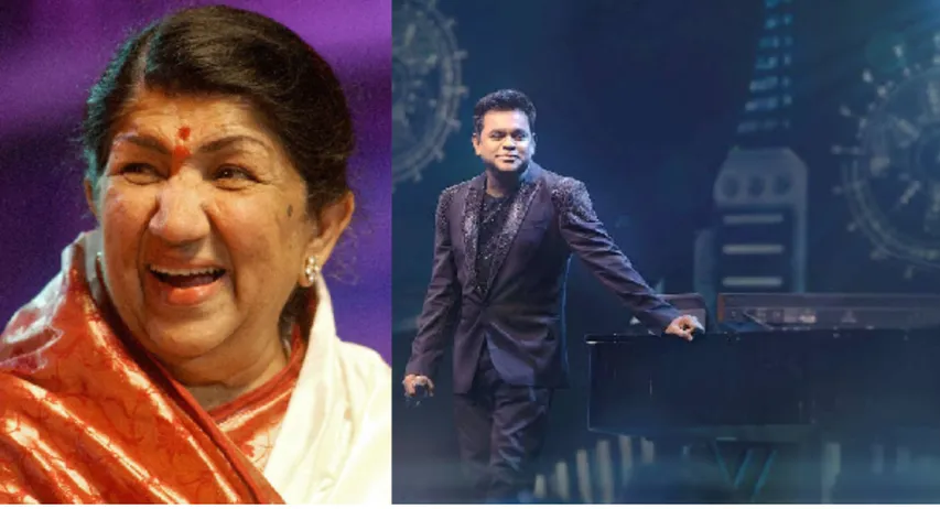 AR Rahman got the lesson from Lata Mangeshkar, which made him a magician of music