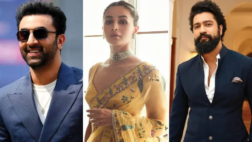 Ranbir Kapoor, Vicky Kaushal, Alia Bhatt