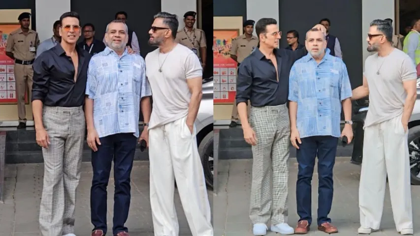 Akshay Kumar, Suniel Shetty and Paresh Rawal