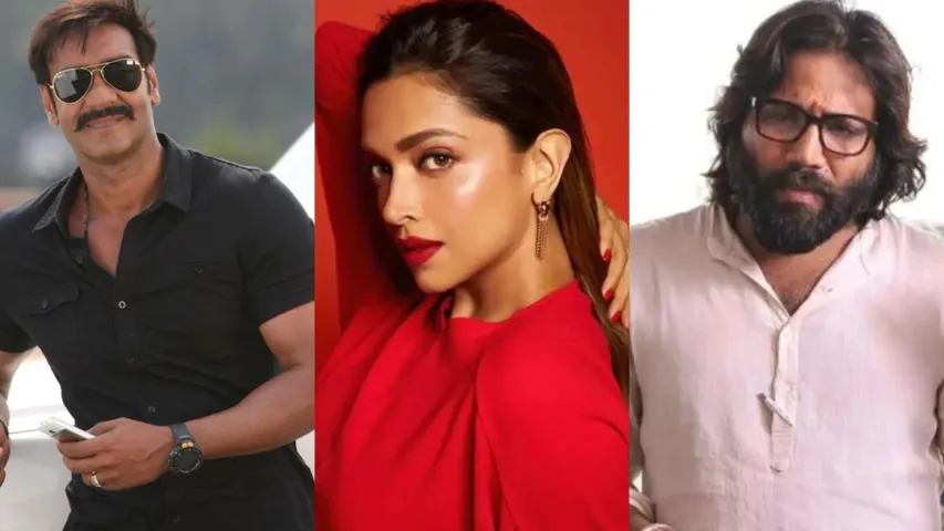 Ajay Devgn and Deepika Padukone