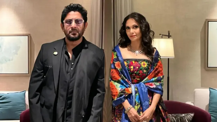 Arshad Warsi and Maria Goretti
