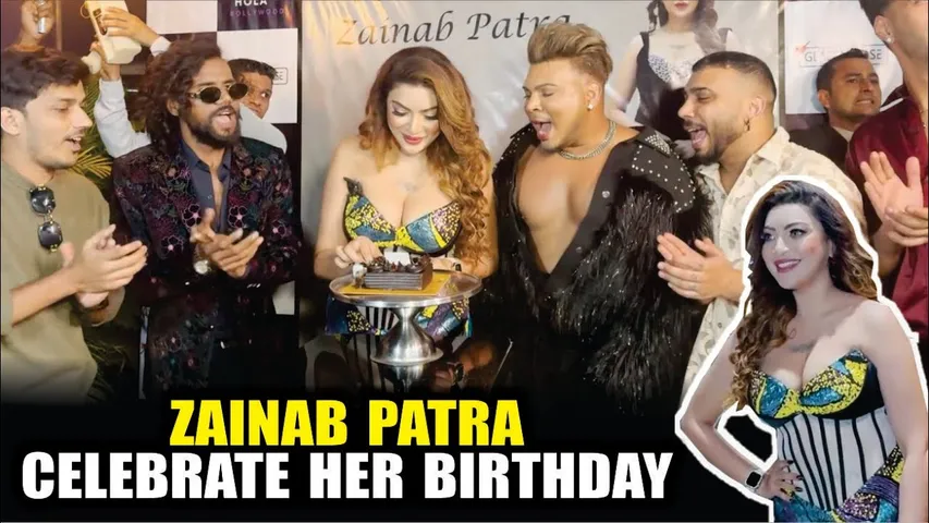 Zainab Patra birthday with friends
