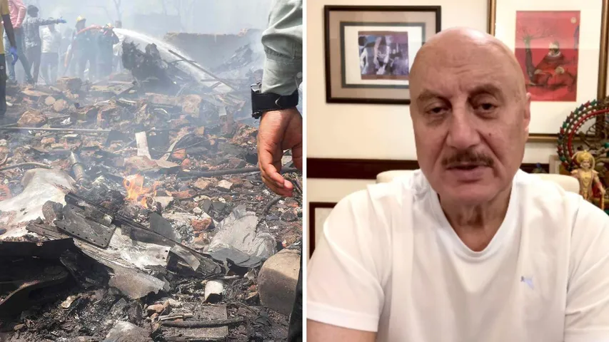 Anupam Kher Mourns Air India Crash Victims