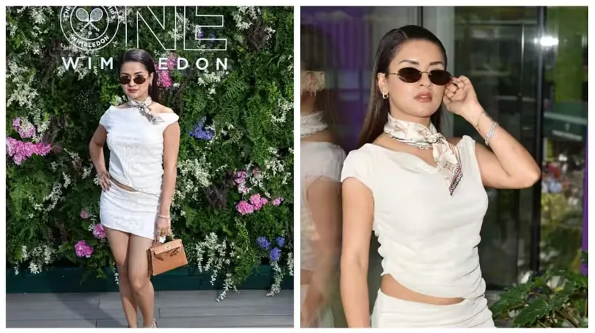 Avneet Kaur Stuns in Sleek White Look at Wimbledon 2025 (1)