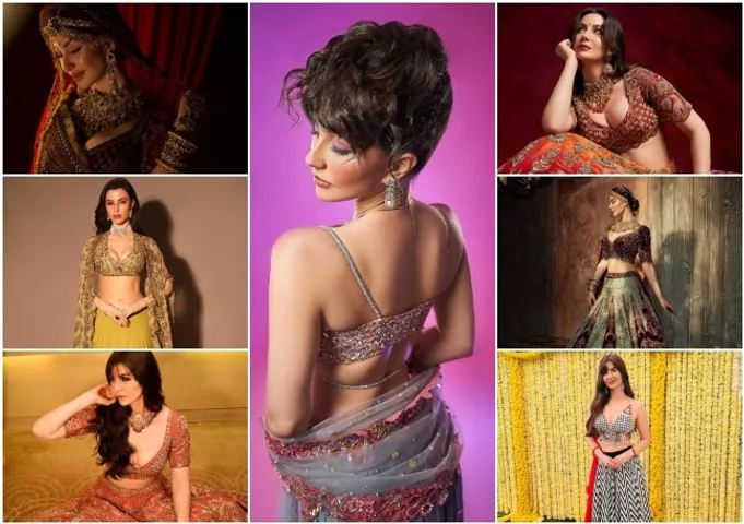 Giorgia Andriani Most Stunning Lehenga Moments That Set Fashion Goals