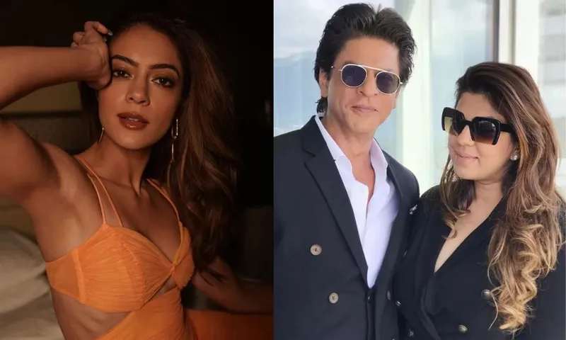 SRK Compares Anya Singh Character to His Manager Pooja Dadlani