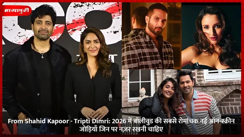 From Shahid Kapoor - Tripti Dimr