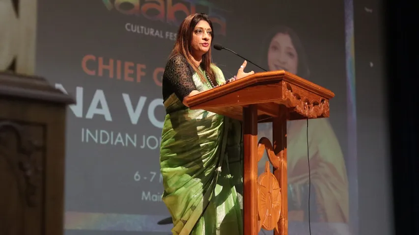 Jigna Vora shares her experience on her recent visit to the prestigious Christ University
