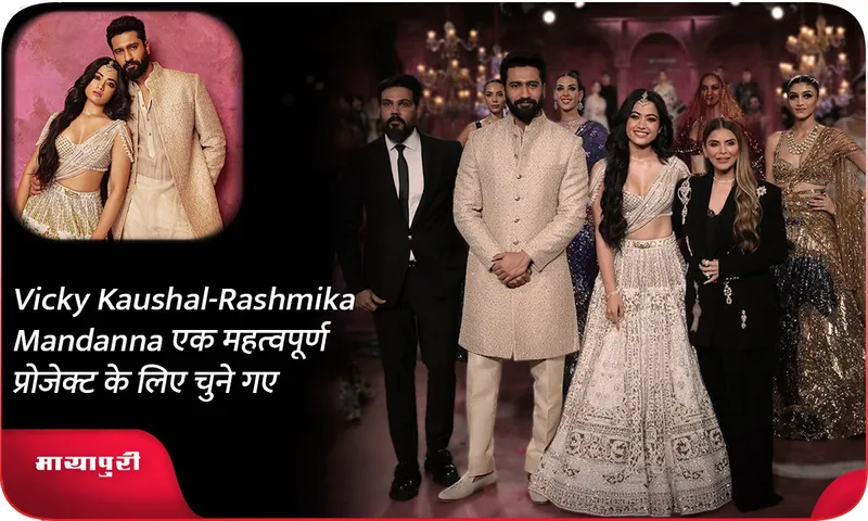 Vicky Kaushal-Rashmika Mandanna एक महत्वपूर्ण प्रोजेक्ट के लिए चुने गए