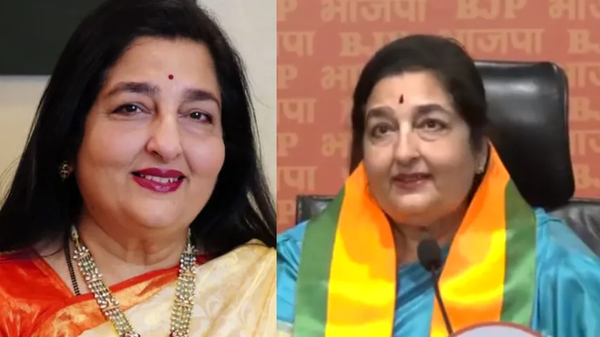 Singer Anuradha Paudwal joins BJP before Lok Sabha elections
