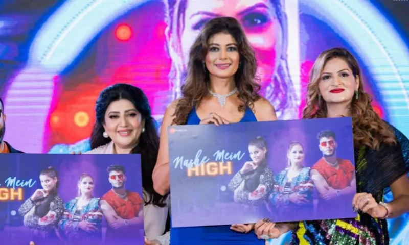 Pooja Batra launches Poonam Jha new party song Nashe Mein High