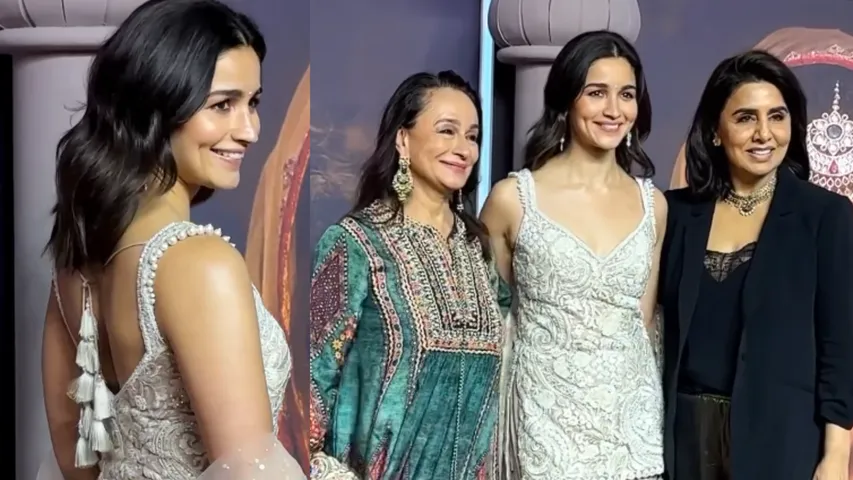 Alia Bhatt attends Heeramandi