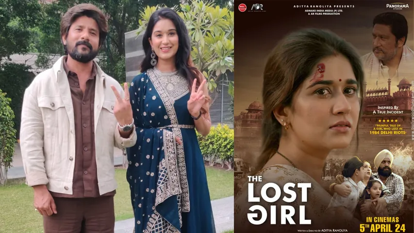 The team of The Lost Girl reached Delhi for film promotion
