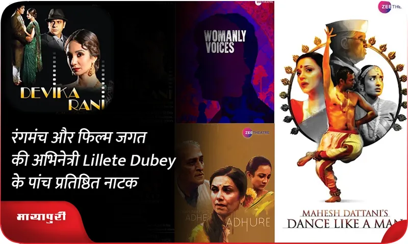 रंगमंच और फिल्म जगत की अभिनेत्री Lillete Dubey के पांच प्रतिष्ठित नाटक