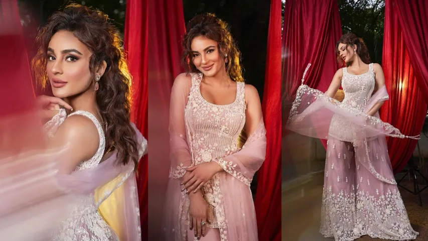 Seerat Kapoor wore a very expensive sharara you will be stunned to know the price