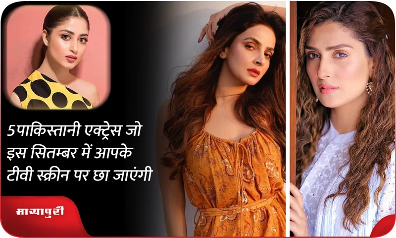 5 पाकिस्तानी एक्ट्रेस जो इस सितम्बर में आपके टीवी स्क्रीन पर छा जाएंगी
