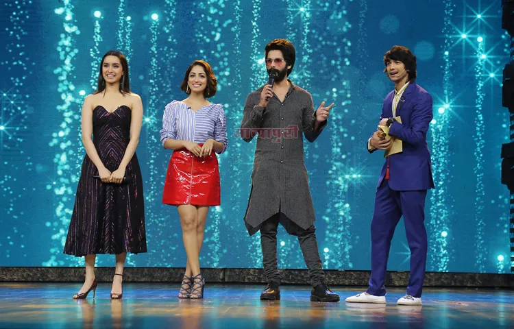 इंडियाज बेस्ट ड्रामेबाज़ में फिल्म बत्ती गुल मीटर चालू को प्रमोट करने पहुंचे शाहिद, श्रद्धा और यामी