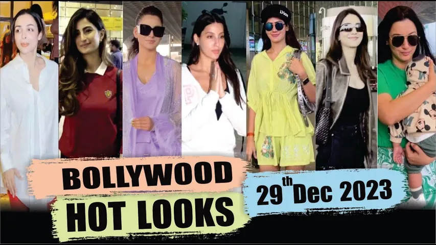 Malaika, Nora Fatehi, Urvashi, Palak, Vaani Bollywood Actress Look