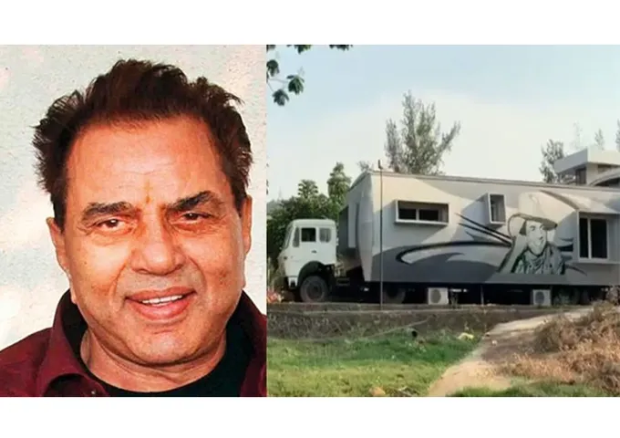 फैंस के लिए हर रोज कुछ नया कर रहे धर्मेंद्र, अब दिखाई अपनी शानदार वैनिटी वैन