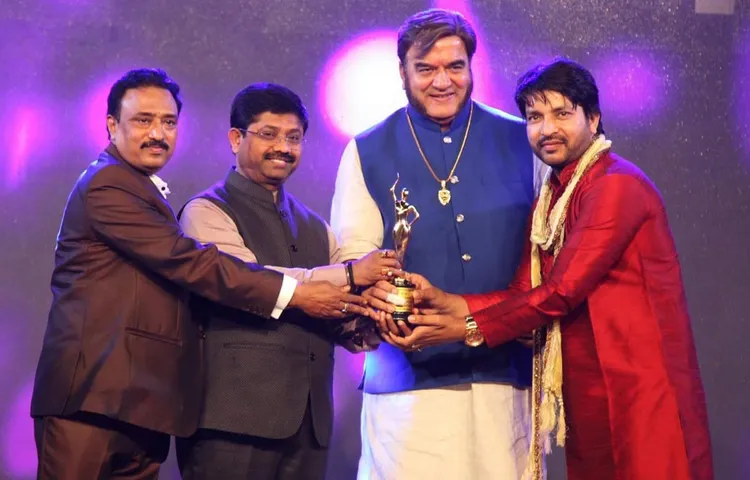 13 वें भोजपुरी फिल्म अवॉर्ड्स में सम्मानित हुए अजय दीक्षित