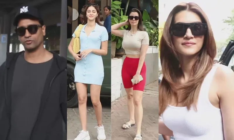 Bollywood Celebrity Spotted: कुछ इस अंदाज में स्टार्स आये नज़र