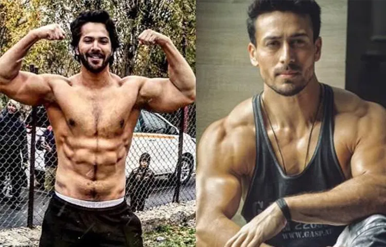 वरुण धवन की  वीडियो पर टाइगर श्रॉफ ने किया कमेंट , कहा- 'पेट पर लात क्यों मार रहे हो...
