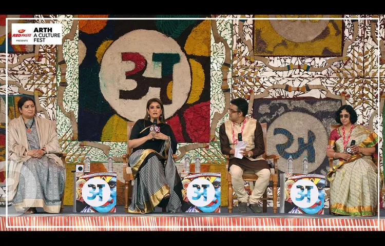 अर्थ के पैनल में कई विषयों पर चर्चा और प्रदर्शन, वर्कशॉप में नई ऊंचाई को छुआ 