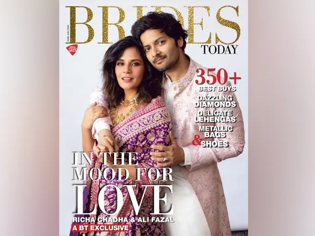 ऋचा चड्ढा और अली फजल ने अपने पहले मैगजीन कवर में एक जोड़े के रूप में, सभी के लिए रिलेशनशिप गोल सेट किया