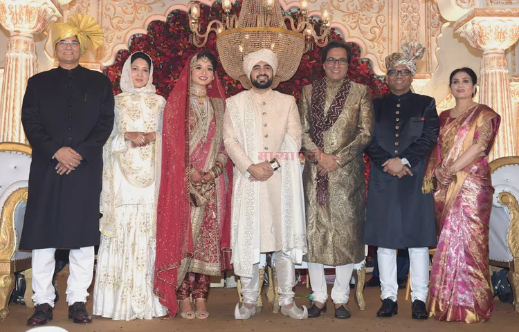 रॉयल मेहंदी संगीत नाईट के बाद हुआ अदनान उल मुलक और निदा फारुकी रॉयल निकाह