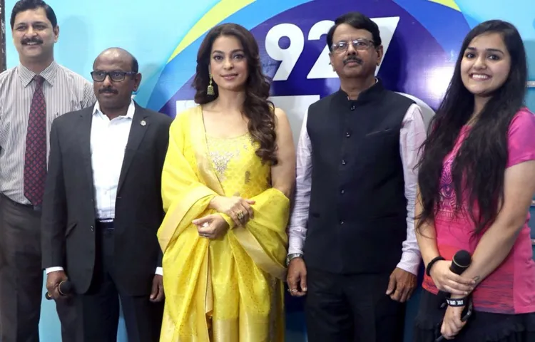 जूही चावला  ने 92.7 BIG FM’s की पहल #igifteyesight का समर्थन किया