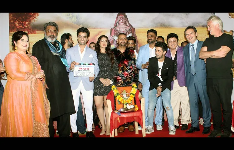फिल्म ‘माही’ के मुहूर्त लॉन्च पर पहुंचे अली असगर और हितेन तेजवानी