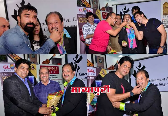 बॉलीवुड फोटोग्राफर रमाकांत मुंडे के जन्मदिन के अवसर मेहूल कुमार सहित कई हस्तियां बधाई देने पहुंची