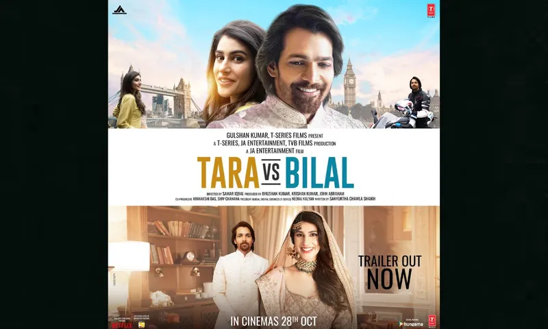 Tara Vs Bilal Harshvardhan Rane & Sonia Rathee will put you in a puzzle- do opposites truly attract! Watch the trailer now!
