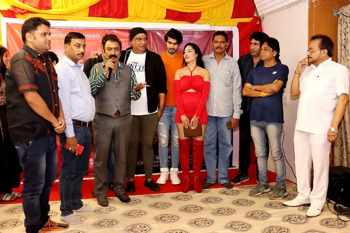 Trailer launch of director Nikki Batra most awaited film Bheege hot Tere the return of Tarzan fame Hemant Birje, Muhurta for Hindi film Pyaar Maange More and Rajasthani film Main Hoon Rakshak