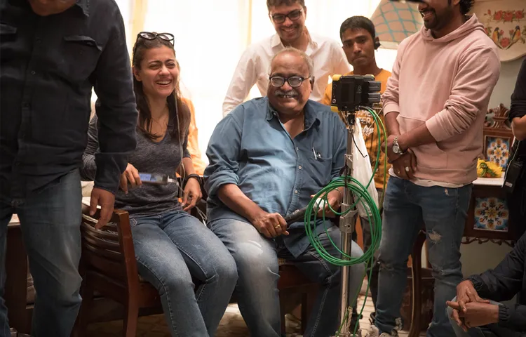 काजोल ने अपनी अगली फिल्म की शूटिंग शुरू की
