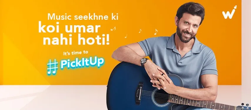 व्हाइटहैट जूनियर अपने नए अभियान #PickItUp विद ऋतिक रोशन के माध्यम से सभी उम्र के लोगों को संगीत सीखने को बढ़ावा देता है