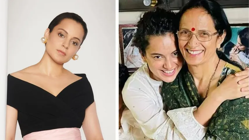 Kangana Ranaut mother Asha Ranaut 