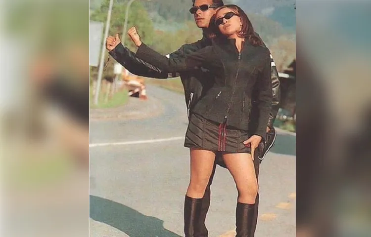 पुराने दिन याद करते हुए करिश्मा कपूर ने सलमान के साथ शेयर की तस्वीर