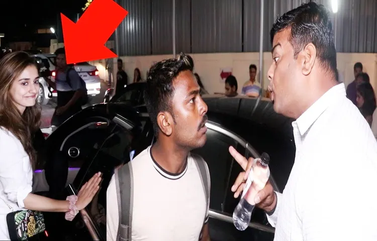 Disha Patani Bodyguard Misbehaviour / दिशा पाटनी के सामने बॉडीगार्ड ने पैपराजी को दिया धक्का, देखें तगड़ी बहस का वायरल वीडयो