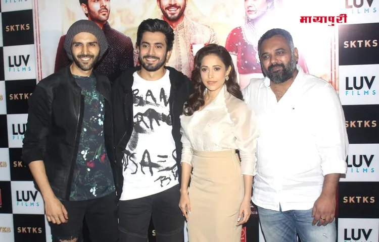 'सोनू के टीटू की स्वीटी' कलाकारों ने दिल्ली में किया हनी सिंह के गीत को लॉन्च