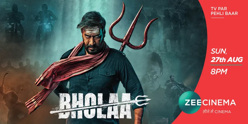 भोला के वर्ल्ड टेलीविजन प्रीमियर का उत्सव मनाने के लिएदेश भर के शिव मंदिरों में शिव भक्तों से जुड़ा ज़ी सिनेमा