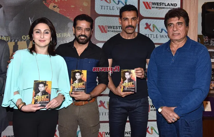 जॉन अब्राहम ने मुंबई में लॉन्च किया क्राइम पेट्रोल: द मोस्ट थ्रिलिंग स्टोरीज