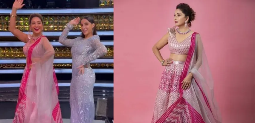डांस दीवाने पर Madhuri Dixit ने नोरा फतेही के साथ किया डांस