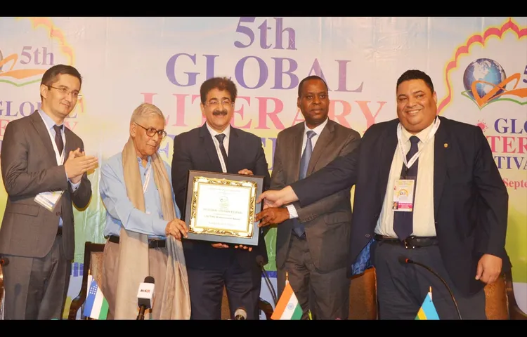 साहित्य दो देशो को जोड़ने का बहुत अच्छा साधन   