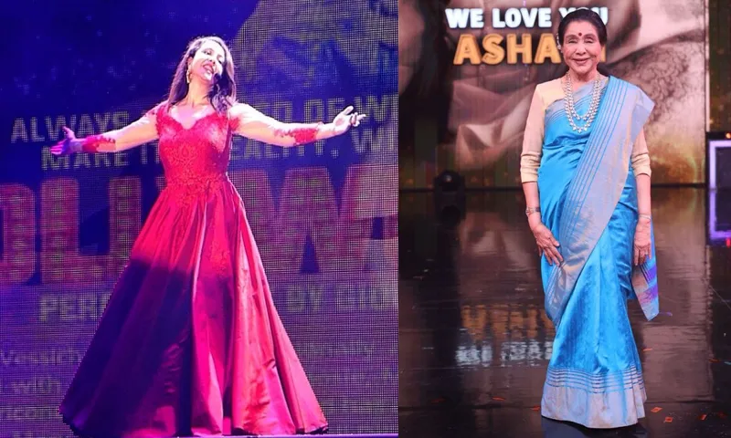 When world-renowned singer Gioconda had an amazing time with legend Asha Bhosle