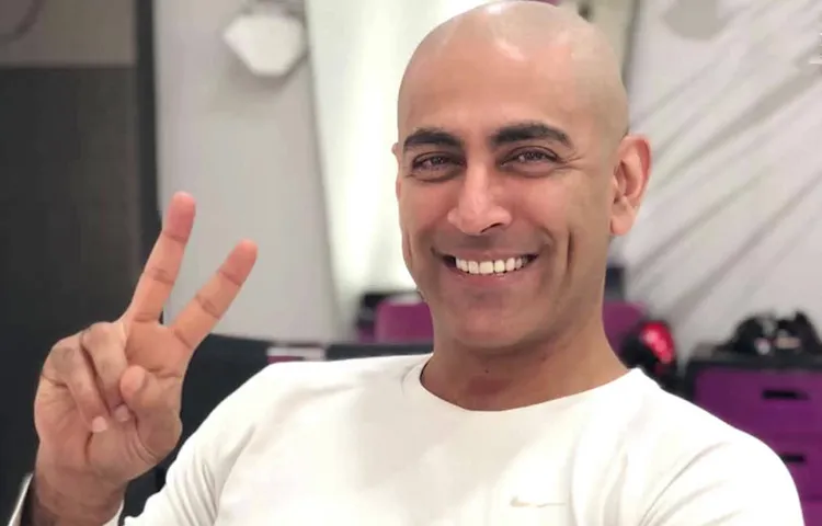 सेट के पोरस के लिए तरुण खन्‍ना गंजे हुए   