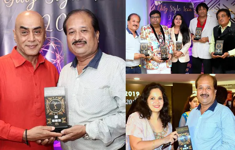 फिल्म सितारों की उपस्थिति में ग्लिट्ज स्टाइल आइकन 2019 का प्रदर्शन किया गया
