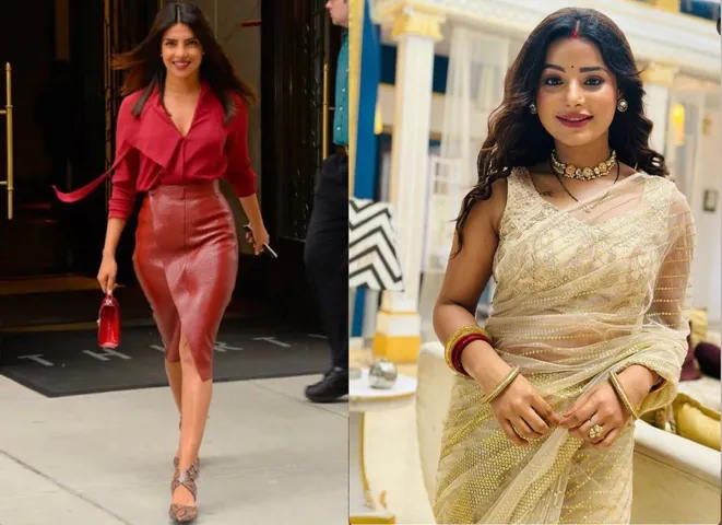 Meri Saas Bhoot Hai की कलाकार Anushka Srivastava अपनी अभिनय कला को लेकर हैं Priyanka Chopra से स्पायर्ड