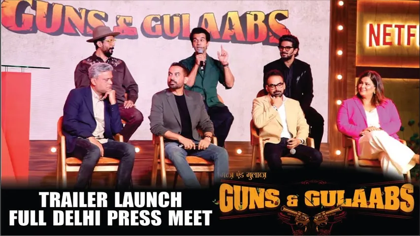 Guns & Gulaabs Trailer Launch in Delhi - Full Video 